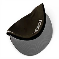 Mexico Walnut "M" Logo "Viva La Raza Collection" Grey UV New Era 59FIFTY Fitted Hat