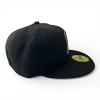 Mexico Graphite "M" Logo "Viva La Raza Collection" Dark Grey UV New Era 59FIFTY Fitted Hat