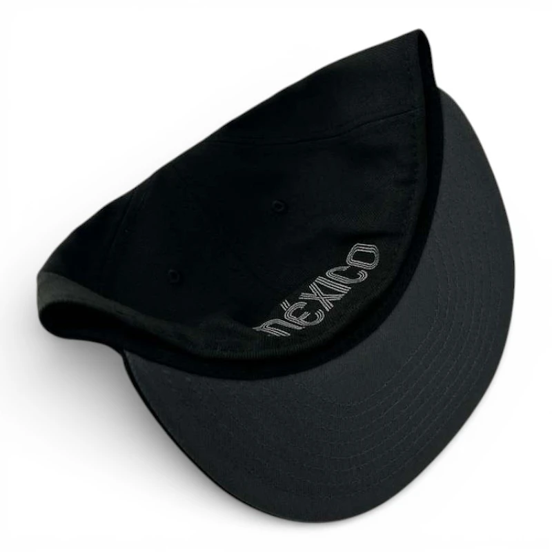 Mexico Graphite "M" Logo "Viva La Raza Collection" Dark Grey UV New Era 59FIFTY Fitted Hat