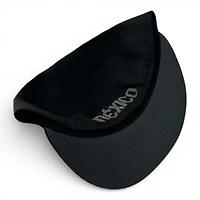 Mexico Graphite "M" Logo "Viva La Raza Collection" Dark Grey UV New Era 59FIFTY Fitted Hat