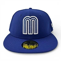 Mexico Royal Blue "M" Logo "Viva La Raza Collection" Green UV New Era 59FIFTY Fitted Hat