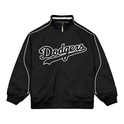 Los Angeles Dodgers Black 2005 Cooperstown Authentic Full-Zip Mitchell & Ness Manager Jacket