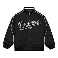 Los Angeles Dodgers Black 2005 Cooperstown Authentic Full-Zip Mitchell & Ness Manager Jacket