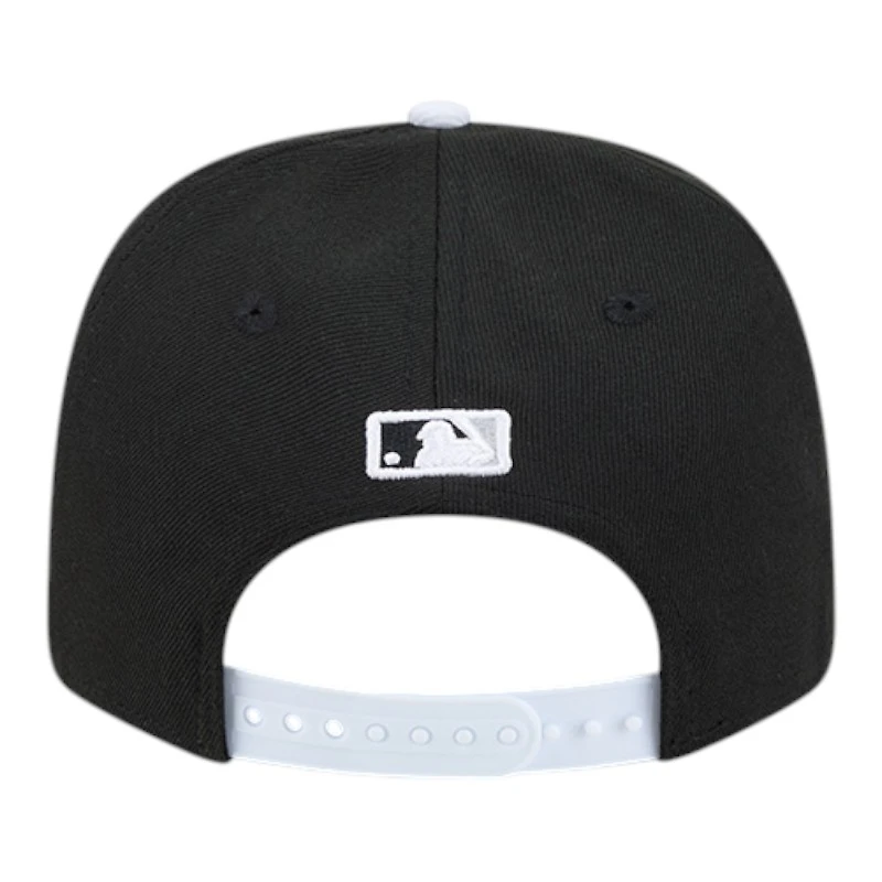 Chicago White Sox Black and White 2026 Spring Training Patch New Era 9SEVENTY Stretch Snapback Hat