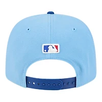 Chicago Cubs Blue and Royal Blue 2026 Spring Training Patch New Era 9SEVENTY Stretch Snapback Hat