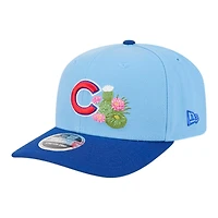 Chicago Cubs Blue and Royal Blue 2026 Spring Training Patch New Era 9SEVENTY Stretch Snapback Hat