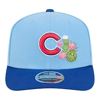 Chicago Cubs Blue and Royal Blue 2026 Spring Training Patch New Era 9SEVENTY Stretch Snapback Hat