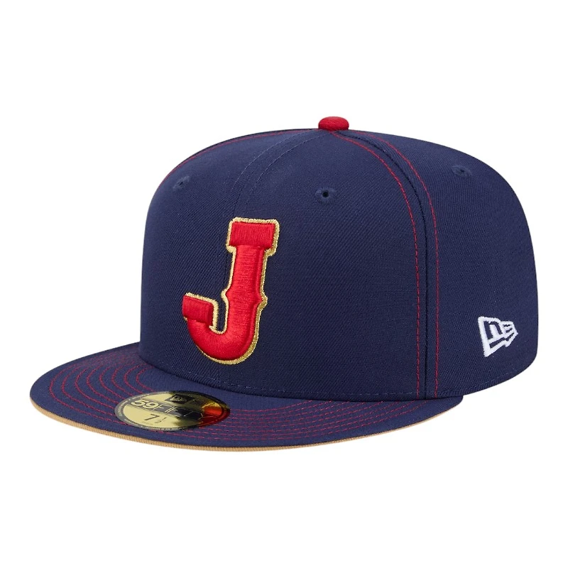 Youth Japan 2026 Navy World Baseball Classic WBC New Era 59FIFTY Fitted Hat