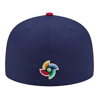 Youth Japan 2026 Navy World Baseball Classic WBC New Era 59FIFTY Fitted Hat