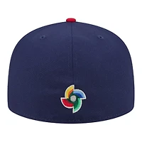Youth USA 2026 Navy World Baseball Classic WBC New Era 59FIFTY Fitted Hat