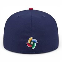 USA Navy and Red 2026 World Baseball Classic WBC New Era 59FIFTY Fitted Hat