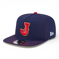 Japan Navy Flag Patch 2026 World Baseball Classic WBC New Era 9FIFTY A-Frame Snapback Hat