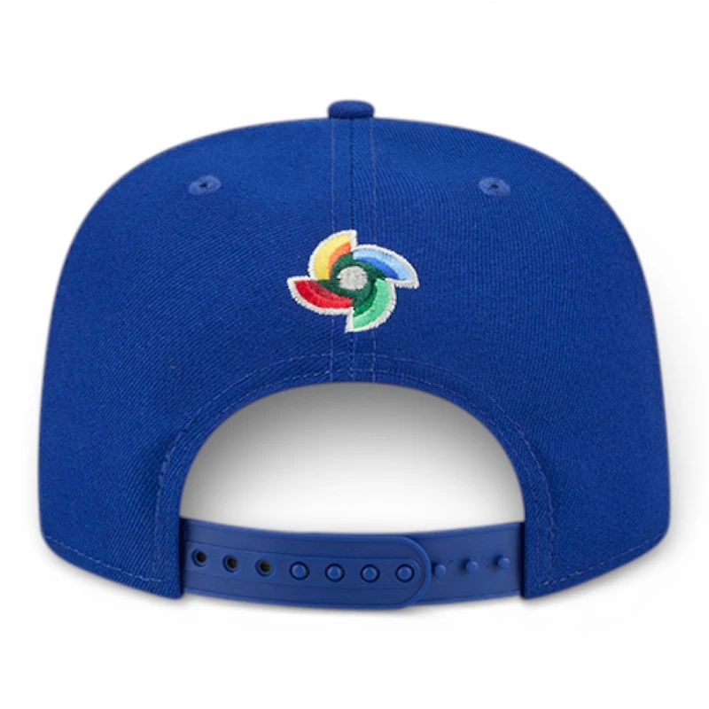 China Royal Blue Flag Patch 2026 World Baseball Classic WBC New Era 9FIFTY A-Frame Snapback Hat
