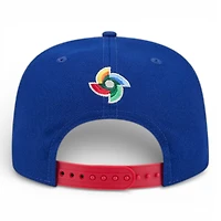 Cuba Royal Blue and Red Flag Patch 2026 World Baseball Classic WBC New Era 9FIFTY A-Frame Snapback Hat