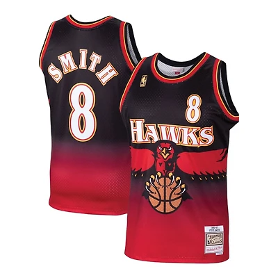 Atlanta Hawks Steve Smith Red Mitchell & Ness 1996-97 Hardwood Classics Swingman Player Jersey