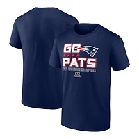 New England Patriots Navy Hometown 2025 AFC Champions Fanatics T-Shirt
