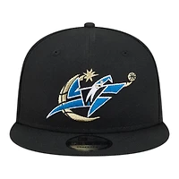 Washington Wizards Black Hardwood Classic New Era 9FIFTY Snapback Hat