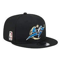 Washington Wizards Black Hardwood Classic New Era 9FIFTY Snapback Hat