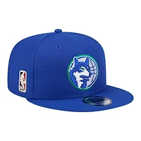 Minnesota Timberwolves Royal Blue Hardwood Classic New Era 9FIFTY Snapback Hat