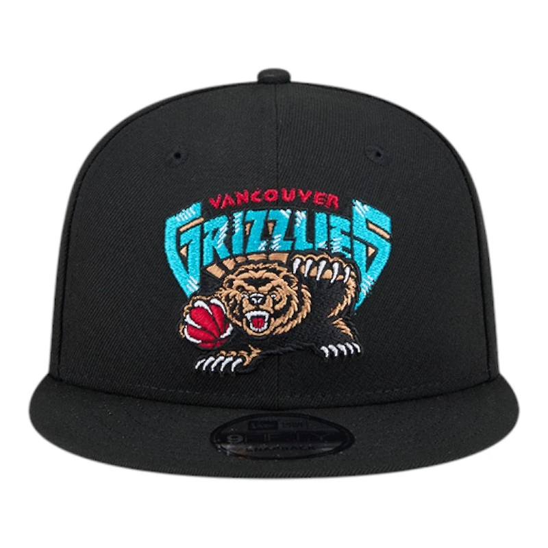 Memphis Grizzlies Black Hardwood Classic New Era 9FIFTY Snapback Hat