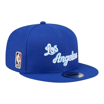 Los Angeles Lakers Royal Blue Hardwood Classic New Era 9FIFTY Snapback Hat