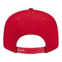 Houston Rockets Red Hardwood Classic New Era 9FIFTY Snapback Hat