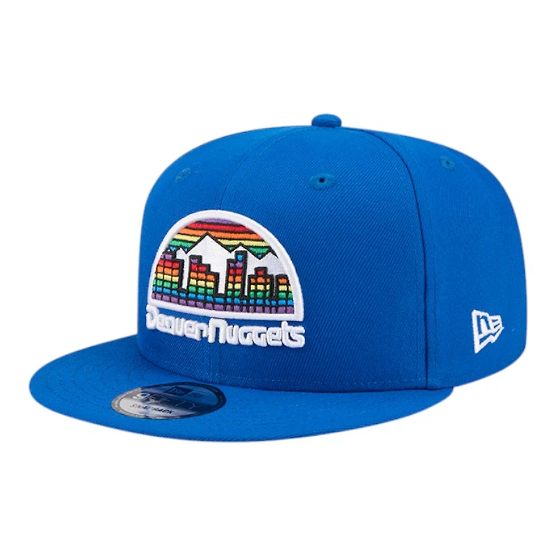 Denver Nuggets Royal Blue Hardwood Classic New Era 9FIFTY Snapback Hat