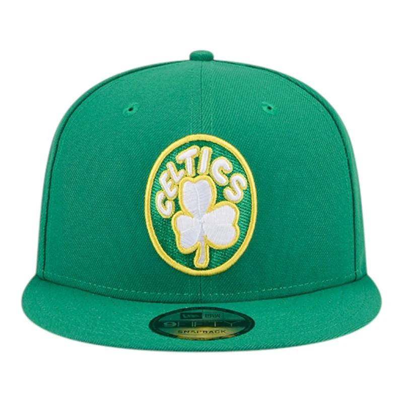 Boston Celtics Green Hardwood Classic New Era 9FIFTY Snapback Hat