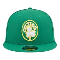 Boston Celtics Green Hardwood Classic New Era 9FIFTY Snapback Hat