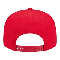 Atlanta Hawks Red Hardwood Classic New Era 9FIFTY Snapback Hat