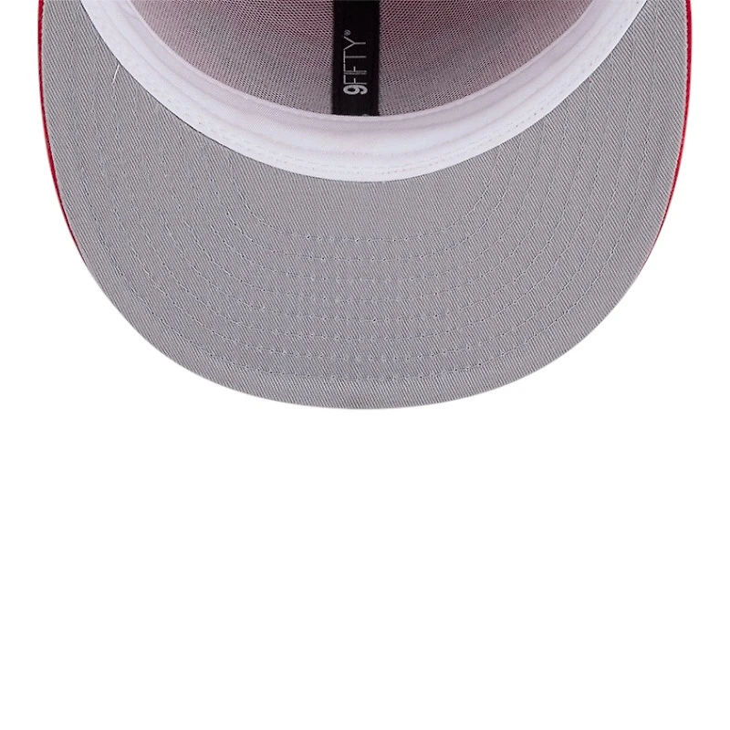 Atlanta Hawks Red Hardwood Classic New Era 9FIFTY Snapback Hat