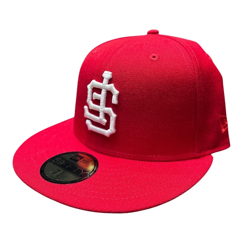 San Francisco Giants White on Red Upside Down Gray UV New Era 59FIFTY Fitted Hat
