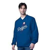 Los Angeles Dodgers Royal Blue Shooting Ball G-III V-Neck Windbreaker Jacket