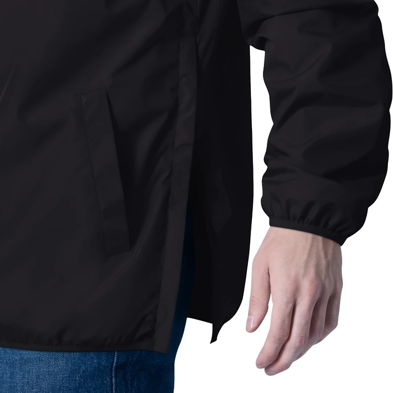 Los Angeles Kings Black G-III V-Neck Windbreaker Jacket