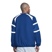 Los Angeles Dodgers Royal Script with Red LA National League Patch G-III V-Neck Windbreaker Jacket