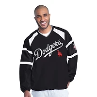 Los Angeles Dodgers Script with LA National League Patch G-III V-Neck Windbreaker Jacket