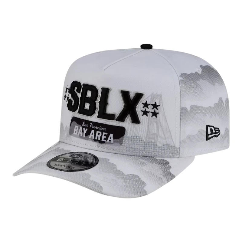 Seattle Seahawks White Super Bowl LX Tarmac New Era 9FIFTY Snapback Hat