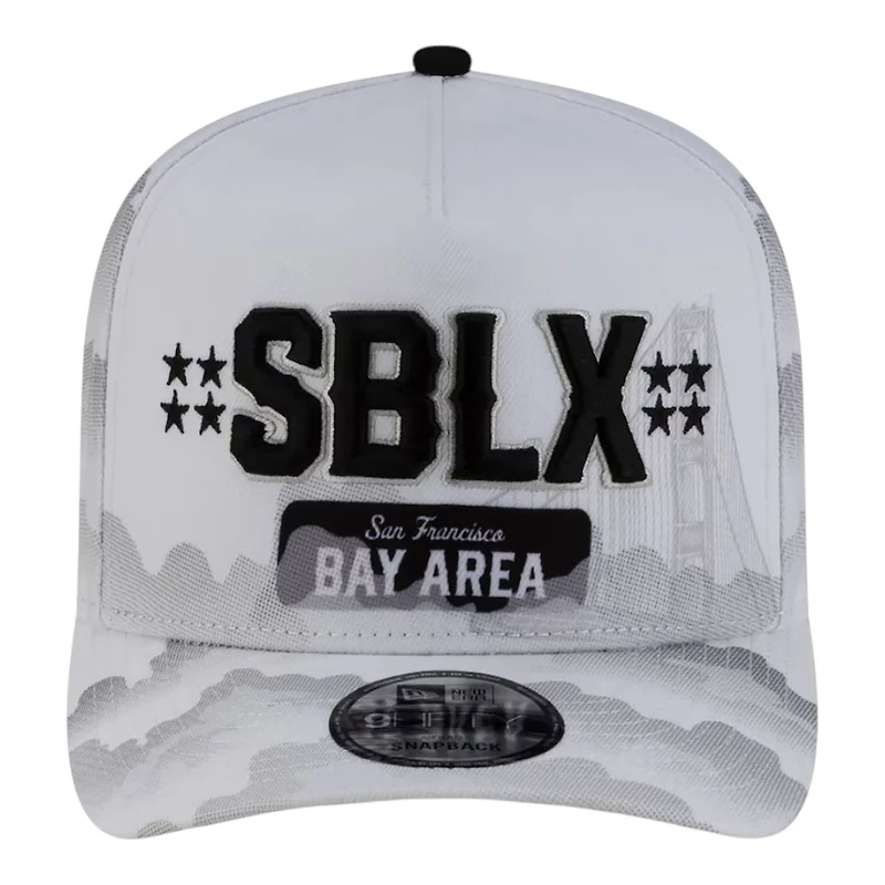 Seattle Seahawks White Super Bowl LX Tarmac New Era 9FIFTY Snapback Hat