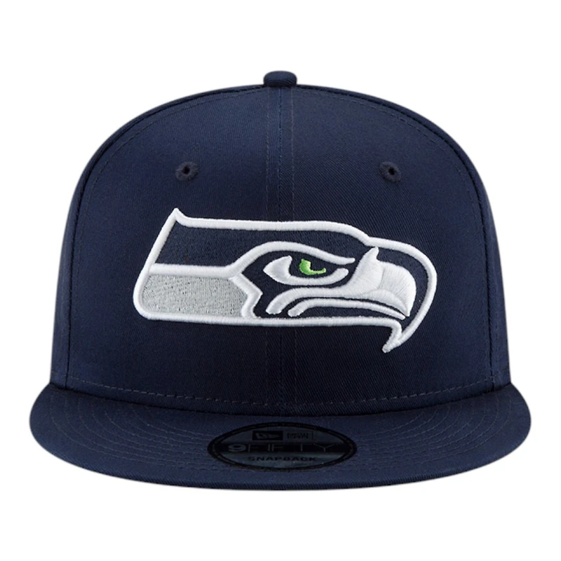 Seattle Seahawks College Navy Super Bowl LX Patch New Era 9FIFTY Snapback Hat