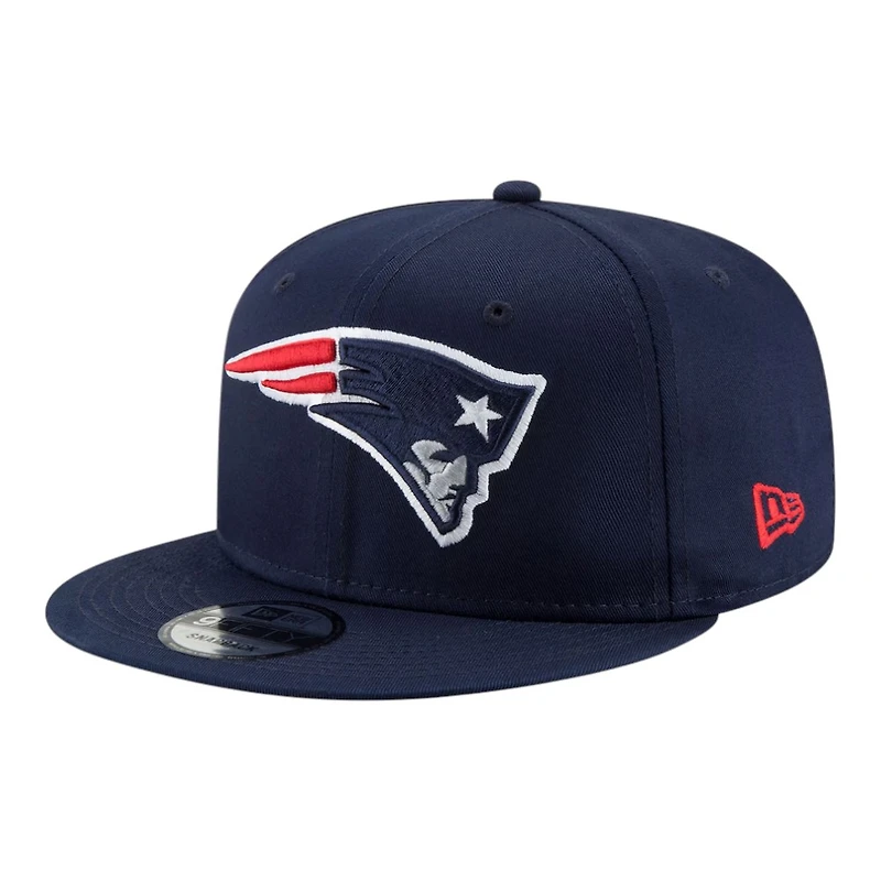New England Patriots Navy Super Bowl LX Patch New Era 9FIFTY Snapback Hat