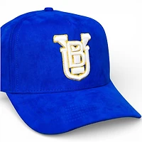 BYU Cougars Royal Blue OG Gold Suede Woodn Grail A-Frame Snapback Hat