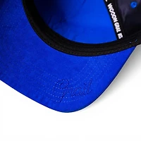 BYU Cougars Royal Blue OG Gold Suede Woodn Grail A-Frame Snapback Hat