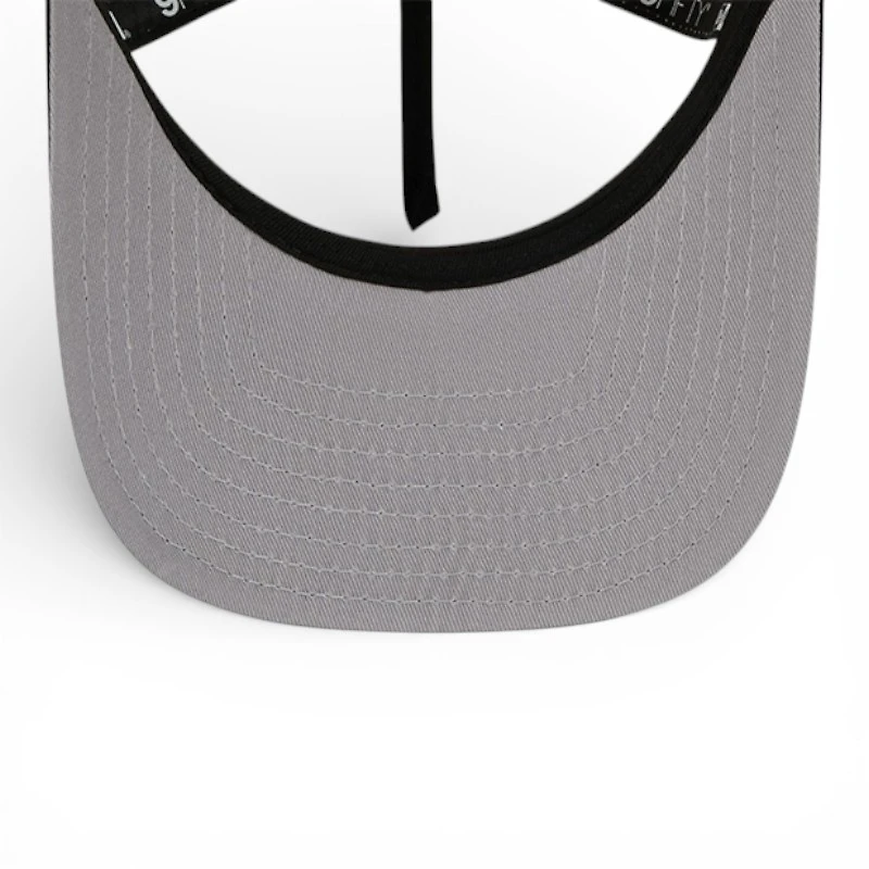 Memphis Grizzlies Chrome and Black Hardwood Classics New Era 9FIFTY Snapback Hat