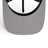 Memphis Grizzlies Chrome and Black Hardwood Classics New Era 9FIFTY Snapback Hat