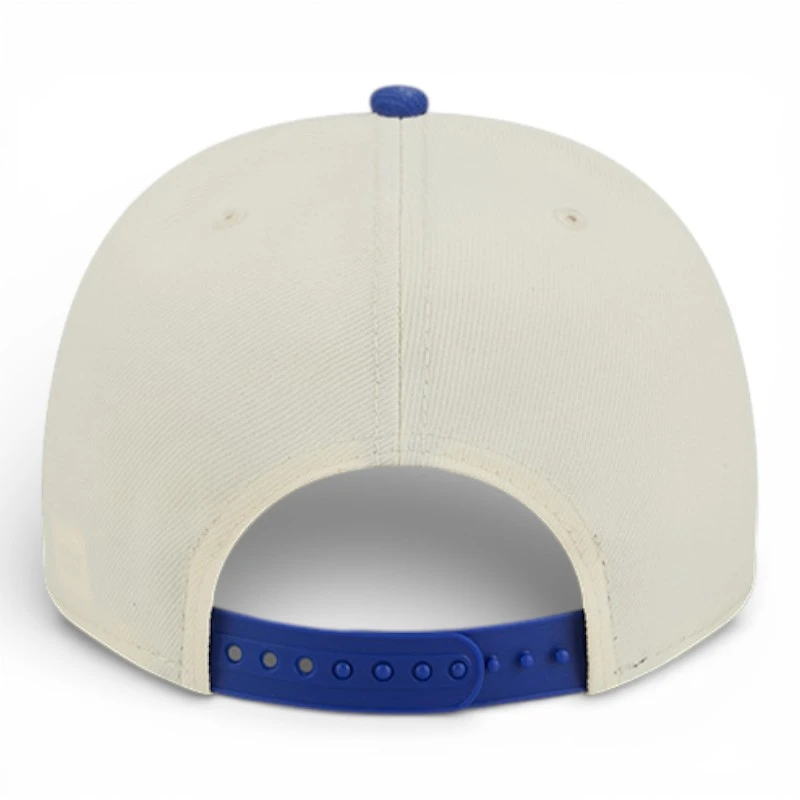 Golden State Warriors Chrome and Royal Blue Hardwood Classics New Era 9FIFTY Snapback Hat