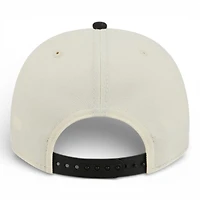 Detroit Pistons Chrome and Black Hardwood Classics New Era 9FIFTY Snapback Hat