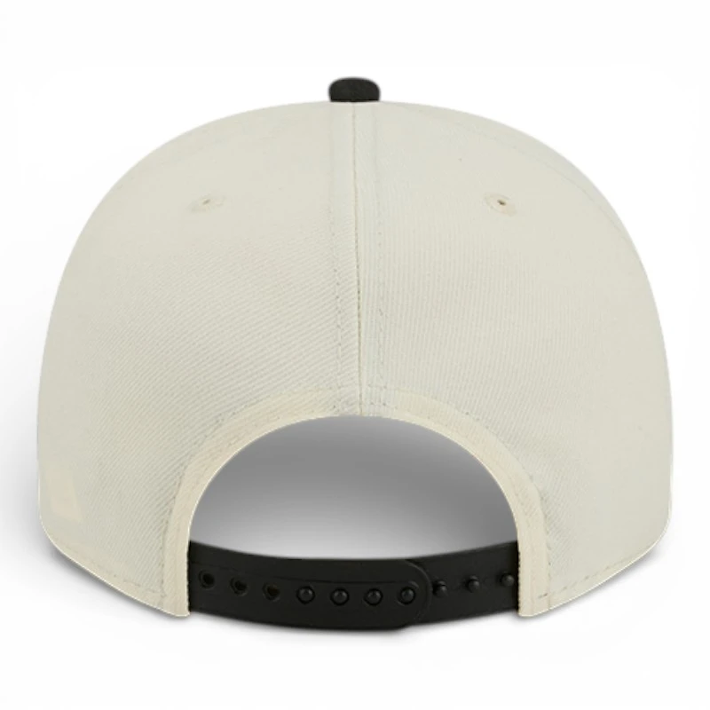 Chicago Bulls Chrome and Black Hardwood Classics New Era 9FIFTY Snapback Hat