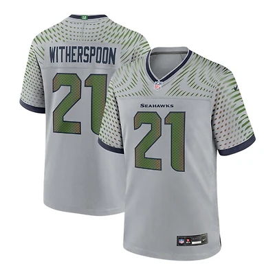 Seattle Seahawks Devon Witherspoon Wolf Gray Rivalries Collection Nike Game Jersey