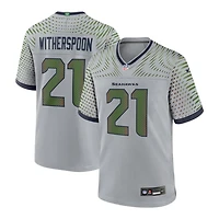Seattle Seahawks Devon Witherspoon Wolf Gray Rivalries Collection Nike Game Jersey
