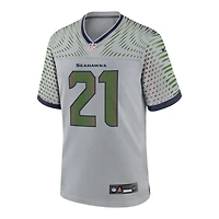 Seattle Seahawks Devon Witherspoon Wolf Gray Rivalries Collection Nike Game Jersey